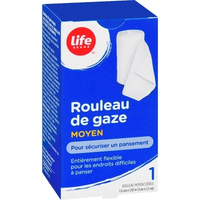Gaze En Rouleau Moyen, 1 Rouleau