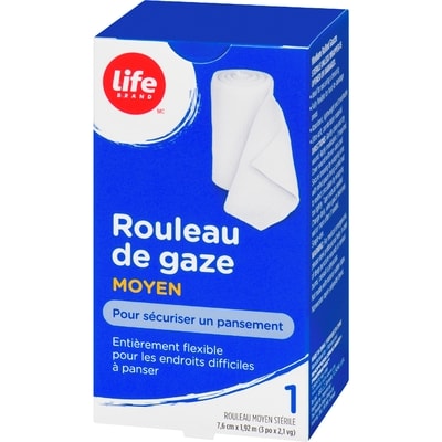 Gaze En Rouleau Moyen, 1 Rouleau