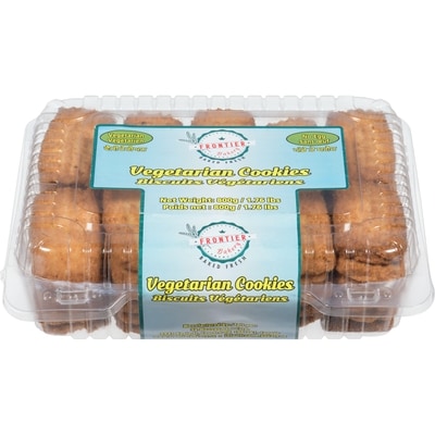 Frontier Bakery Vegetarian Cookies 800 g, $0.81/100g