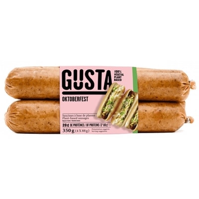 Gusta Oktoberfest Sausage 350 g, $2.57/100g
