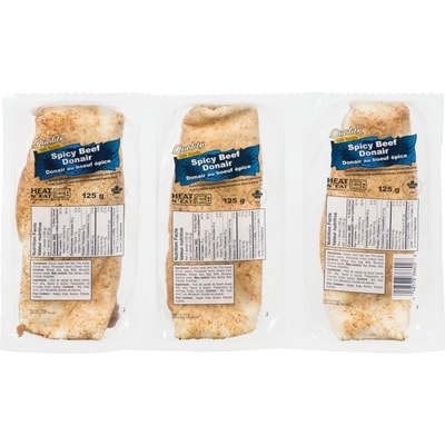 Quality Bœuf épicé Donair 375 g, 2,42 $/100g