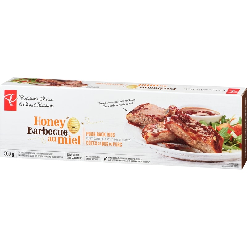 Honey Barbecue Pork Back Ribs