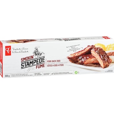 Côtes de dos de porc Stampede fumé