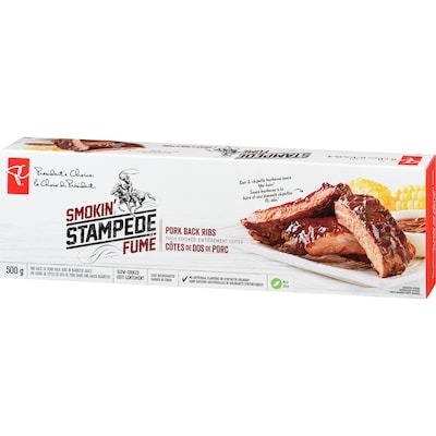 Côtes de dos de porc Stampede fumé