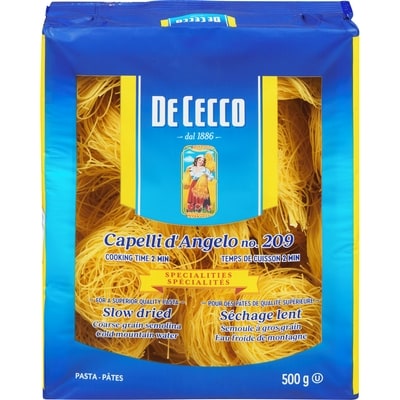 De Cecco Capelli D'Angelo No. 209 Pasta 500 g, $1.00/100g