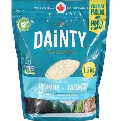 Riz Dainty Riz Au Jasmin World Classics 1.6 kg, 0,69 $/100g