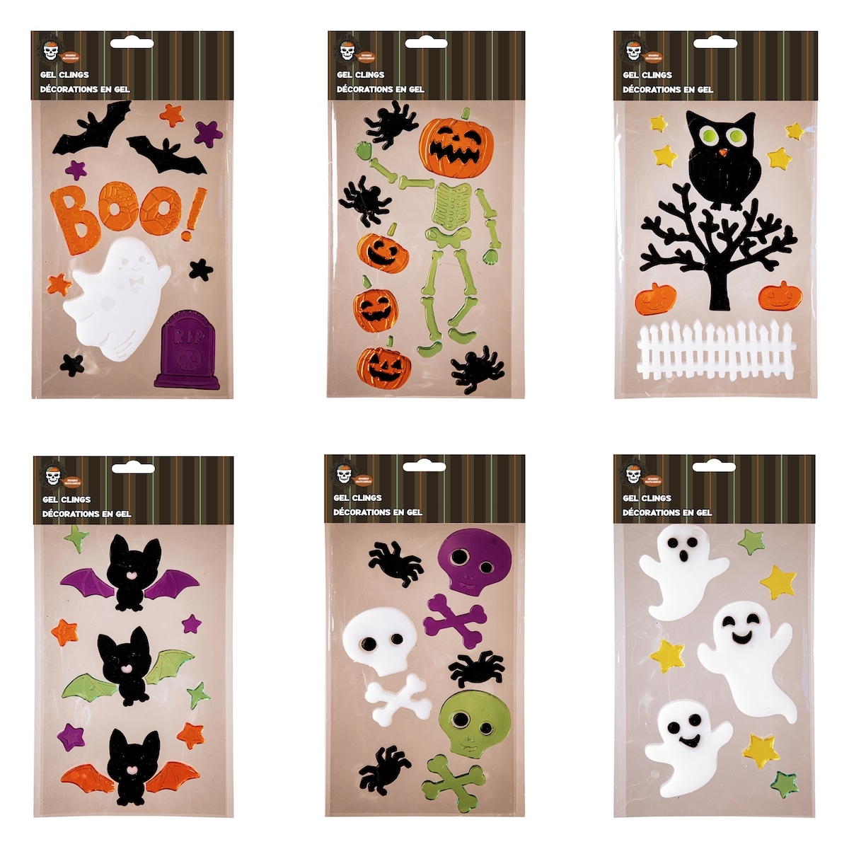null 6In X12In Gel Clings   1 ea, $2.00/1ea