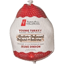 le Choix du Président Dinde surgelée infusée au beurre 7 à 9 kg 1 kg, 0,69 $/100g