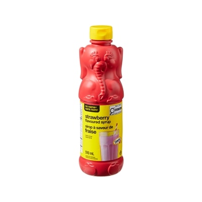 Sans Nom Sirop à saveur de fraise 510 ml, 1,04 $/100ml
