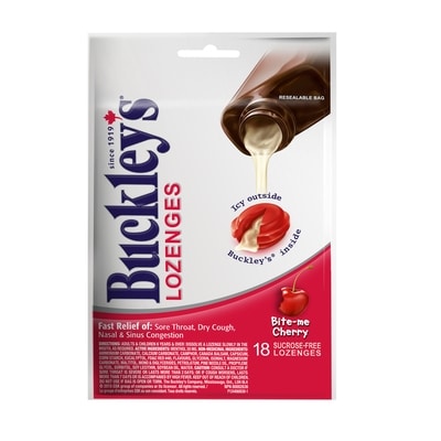 Buckley's Bite-Me Cherry Lozenges 18 Lozenges 18 ea, $0.31/1ea