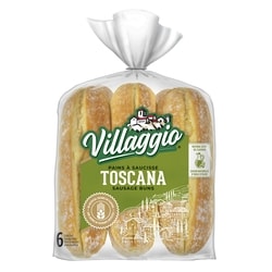 Villagio Toscana Extra Soft Sausage Buns 426 g, $0.70/100g