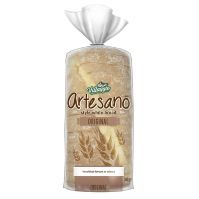 Villaggio Pain blanc original Artesanoᴹᶜ 540 g, 0,79 $/100g