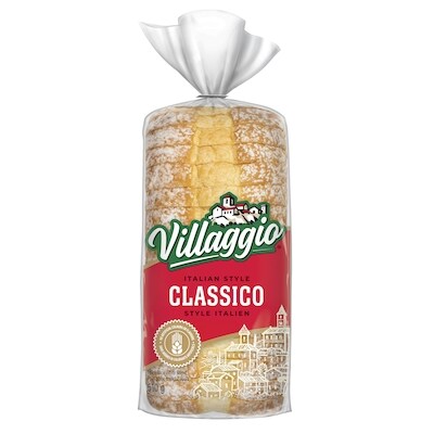 Villaggio Pain blanc tranché épais de style italien Classico 510 g, 0,84 $/100g