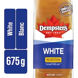 Dempster White Bread 570 g, $0.70/100g