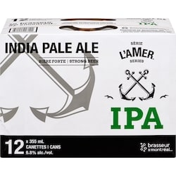 Brasseur De Montreal L'Amer Ipa (ID required at pick-up) 12x355.0 ml, $0.49/100ml