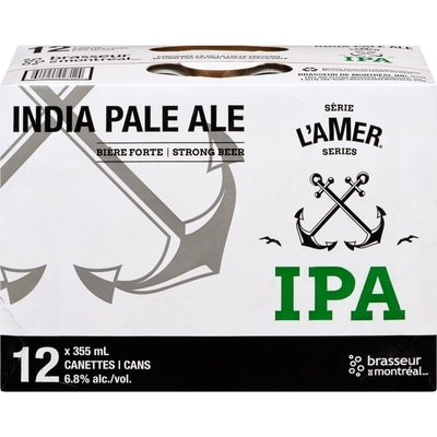 null L'Amer Ipa (ID required at pick-up) 12x355.0 ml, $0.63/100ml
