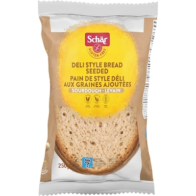 Schar Deli Seeded Bread 240 g, $3.75/100g