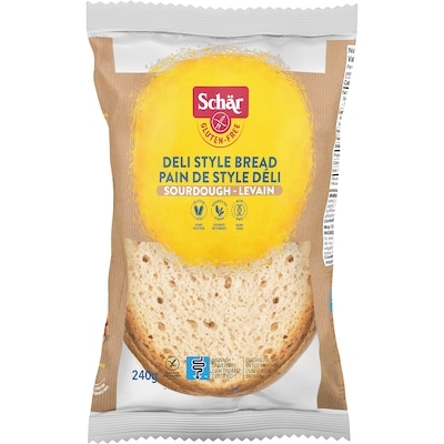 Schar Deli Sourdough Bread 240 g, $3.75/100g