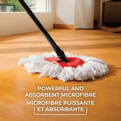 Vileda Ultramax Floor Mop Replacement Covers, Mop Cover Ultramat_Ultramax Made Of Microfibre, For All Hard Floors, Washing Machines, Pack Of 4, Eco Packaging - View #6