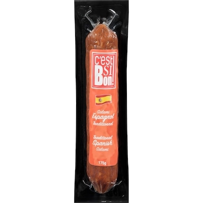 Papillon Salami Espagnol Traditionnel 175 g, 5,14 $/100g