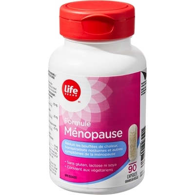 Life Formule pour ménopause, 90 capsules 90 ea, 0,27 $/1ch