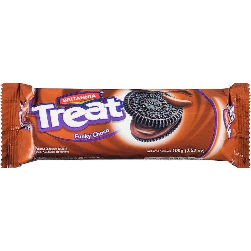 Funky Choco Flavoured Sandwich Biscuits