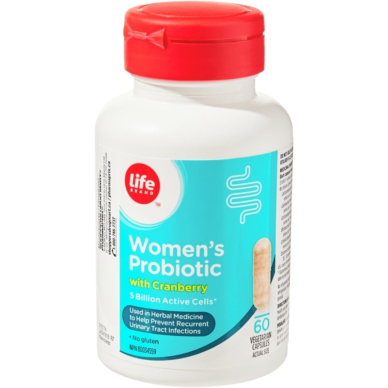 Women's Probiotic with Cranberry 60 Vegetarian Capsules