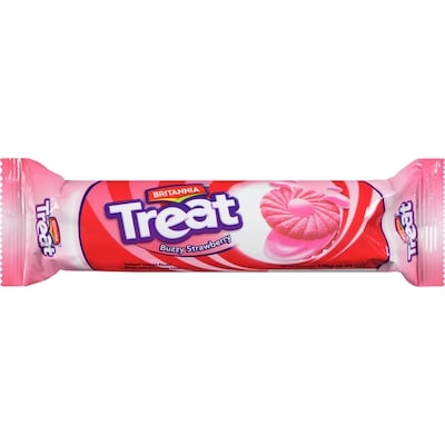 Britannia Britannia Biscuit Creme Fraise 120 g, 0,83 $/100g