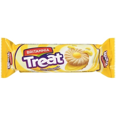 Britannia Treat, Pineapple Cream 120 g, $0.99/100g