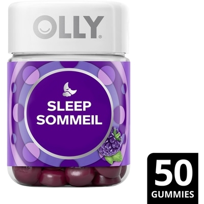 OLLY Sleep Gummy Supplement Blackberry Zen 50 ea, $0.56/1ea