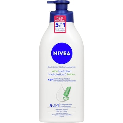 Nivea Aloe Vera Normal To Dry Skin Body Lotion 625 ml, $1.76/100ml