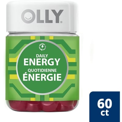 OLLY Gummy Supplement Tropical Passion blend of vitamin B12, CoQ10 & Goji Berry 60 ea, $0.43/1ea