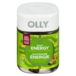OLLY Supplément Gélifié Passion Tropicale mélange de B12, CoQ10 et baies de lyciet 60 ea, 0,47 $/1ch