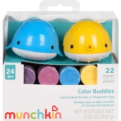 Color Buddies™ Colorful Bath Bombs & 2 Dispenser Toys