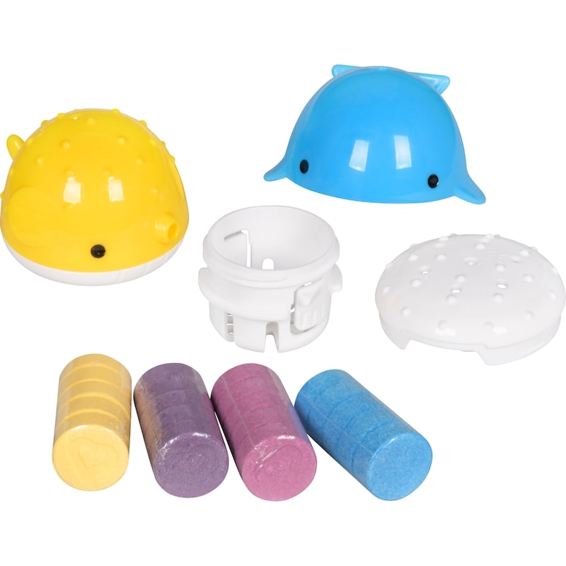 Color Buddies™ Colorful Bath Bombs & 2 Dispenser Toys