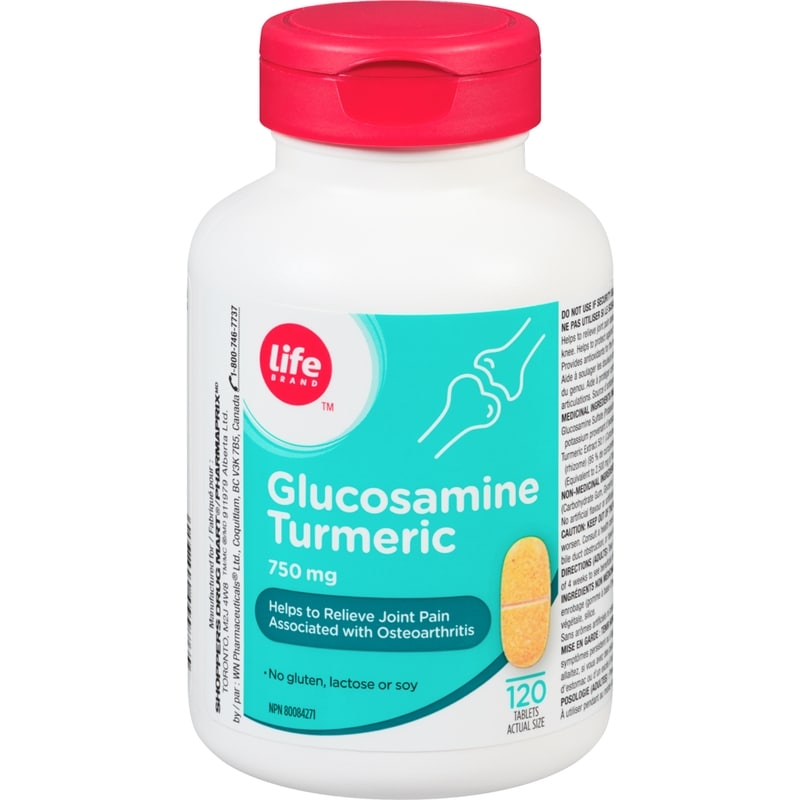 Glucosamine Tumeric 750Mg 120 Tablets