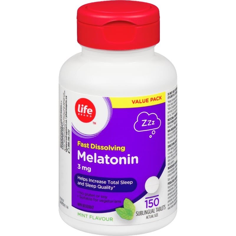 Melatonin 3Mg, 150 Tablets