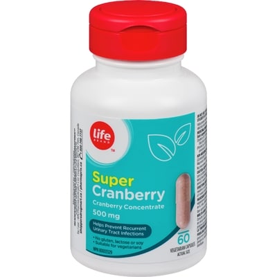 Life Brand Super Cranberry 60 ea, $0.25/1ea