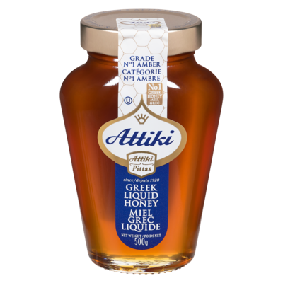 Attiki Greek Liquid Honey 500 g, $4.60/100g
