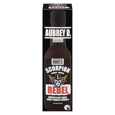 Aubrey D Rebel Scorpion Hot Sauce 150 ml, $10.66/100ml