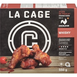 La Cage Frozen Chicken Wings, Whisky 550 g, $2.55/100g