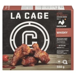 La Cage Frozen Chicken Wings, Whisky 550 g, $1.63/100g