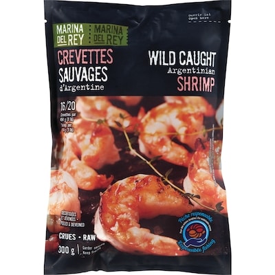 Marina Shrimp Wild Caught Argentinian 300 g, $3.33/100g