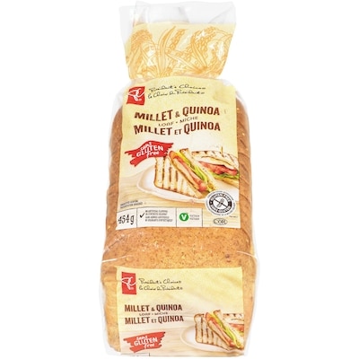 President's Choice Gluten Free Millet & Quinoa 454 g, $1.21/100g