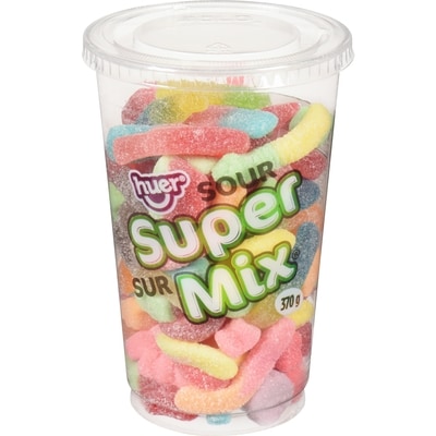 Huer Super Mix Sour Jumbo Cup 370 g, $0.13/100g