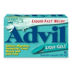 Advil Liqui-Gels (Capsules) 16 ea, 0,59 $/1ch