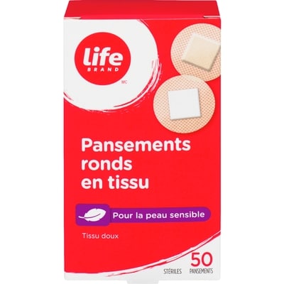 Life LB BANDAGE ZONE SENSIBLE 50 ea, 0,09 $/1ch