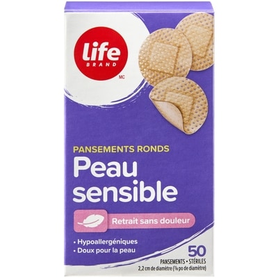 Life LB BANDAGE ZONE SENSIBLE 50 ea, 0,09 $/1ch