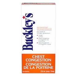 Buckley's Chest Congestion Syrup 250 ml, $8.00/100ml