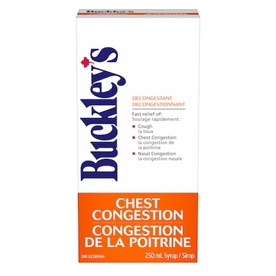 Buckley's Chest Congestion Syrup 250 ml, $8.00/100ml